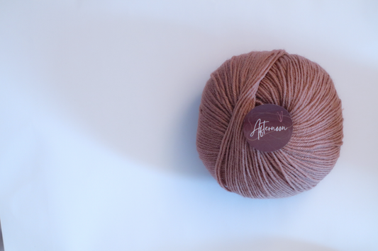 Arternoon Merino Collection -Rose Brown