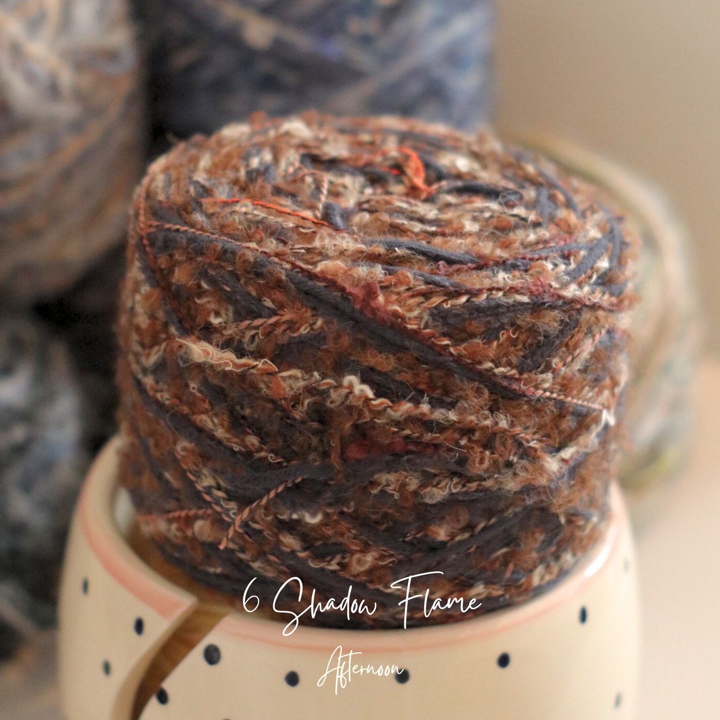 6. Shadow Flame - Dawn Mist Art Yarn Collection