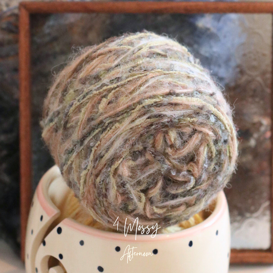 4. Mossy - Dawn Mist Art Yarn Collection